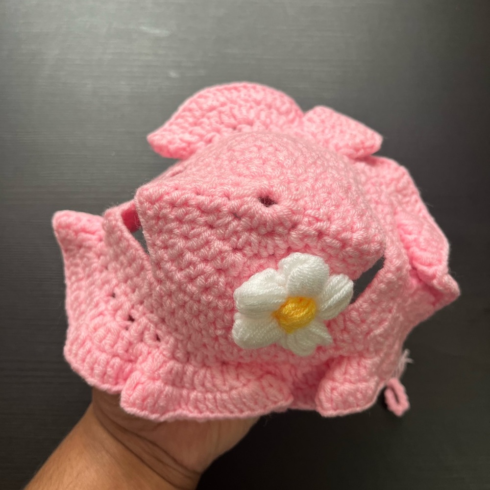 Pink Cat Sweater + hat - Picture 8 of 8